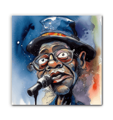 Riffing Ridicules Caricature Art Canvas - Beyond T-shirts