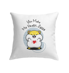 You Make My Heart Smile Indoor Pillow