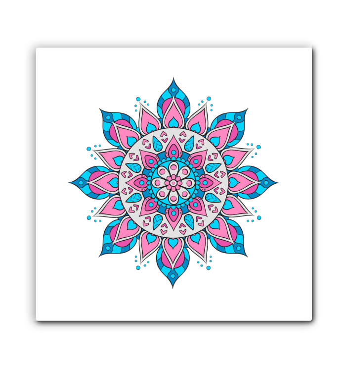 Mandala Bloom Outdoor Mural - Beyond T-shirts