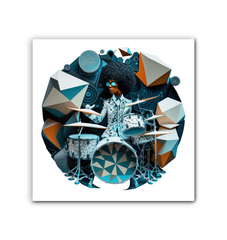 Bassline Beauty Wrapped Canvas