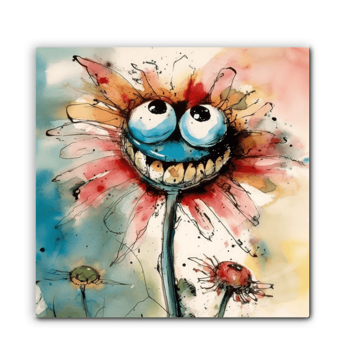 Comical Crescendos Caricature Art Canvas - Beyond T-shirts