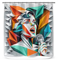 Urban Vibe Shower Curtain