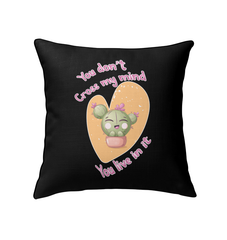 You Dont Cross My Mind Indoor Pillow