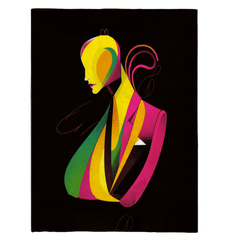 Golden Glamour Accents Sherpa Blanket - Beyond T-shirts