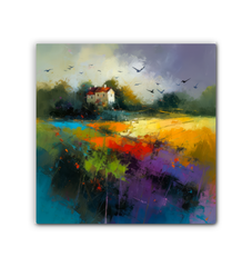 Coastal Sunset Bliss Wrapped Canvas