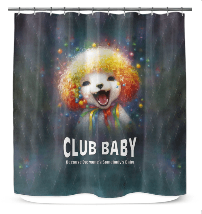 CB3-103 Shower Curtain Bathroom Decor