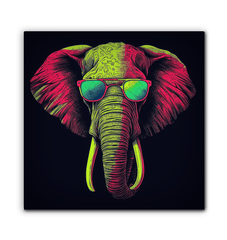 Majestic Elephant Majesty Canvas - Beyond T-shirts