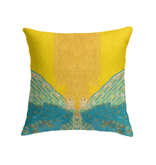 Stylish and plush Surfing 5 24 pillow, perfect for adding a sophisticated ocean vibe to your decor.