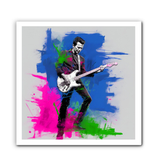 Monochrome Chic Wrapped Canvas