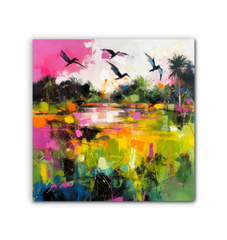 Coastal Dreams Landscape Wrapped Canvas