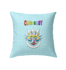 Pixie Dust Magic Indoor Pillow displayed on a sofa or chair.