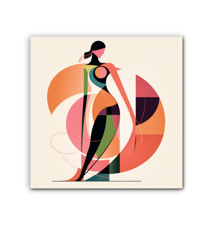 Chic Couture Runway Canvas Print - Beyond T-shirts