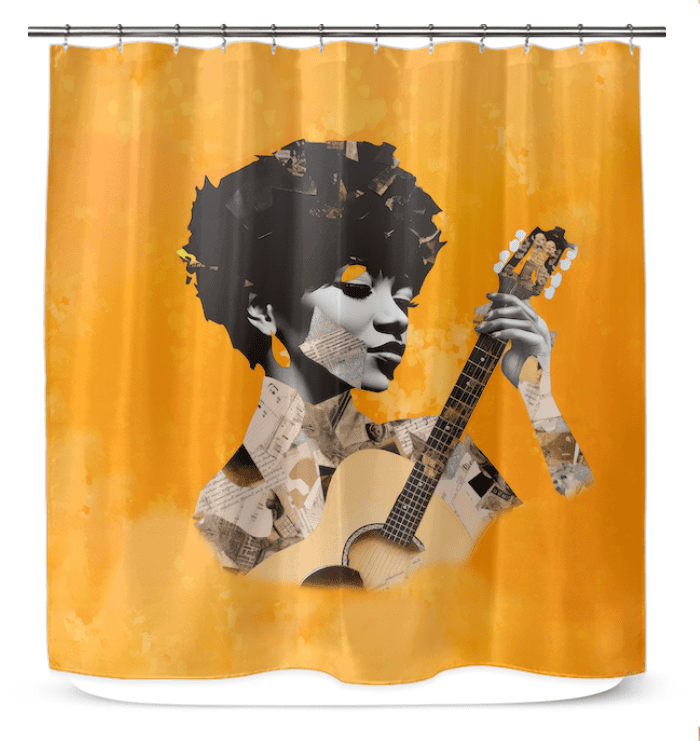 Harmony Reflection Shower Curtain - Beyond T-shirts