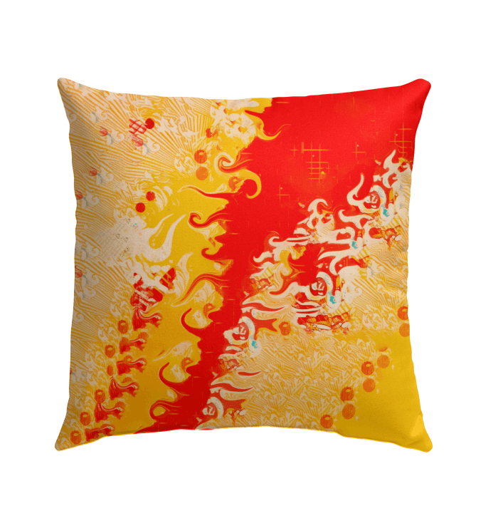 Coastal Comfort Outdoor Pillow Wrap Yourself In Surfing Bliss - Beyond T-shirts