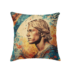 Surfing Thrills Throw Pillow - Beyond T-shirts