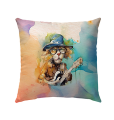 Violist’s Velvety Veil Pillow