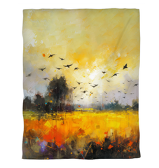 Rolling Hills Landscape Duvet Cover