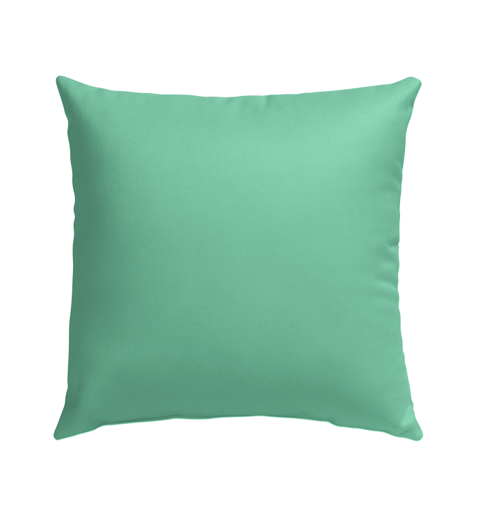 Decorative fairy tale outdoor pillow in outdoor setting
