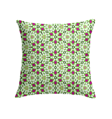 Bohemian Kaleidoscope Throw Pillow