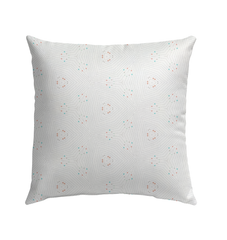 Durable outdoor pillow featuring a serene sunflower pattern.