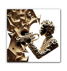 Crescendo Charms Wrapped Canvas