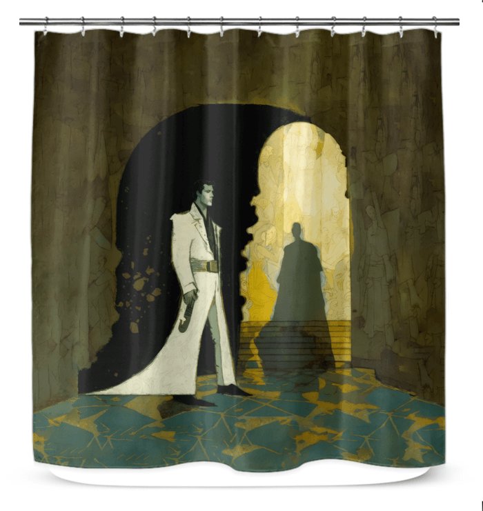 Music Enthusiast's Retreat: Serenade Shower Curtain - Beyond T-shirts
