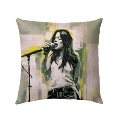 Abstract Elegance Outdoor Cushion