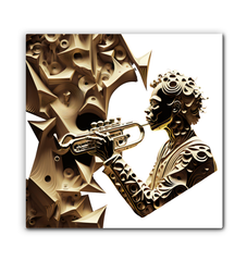 Crescendo Charms Wrapped Canvas