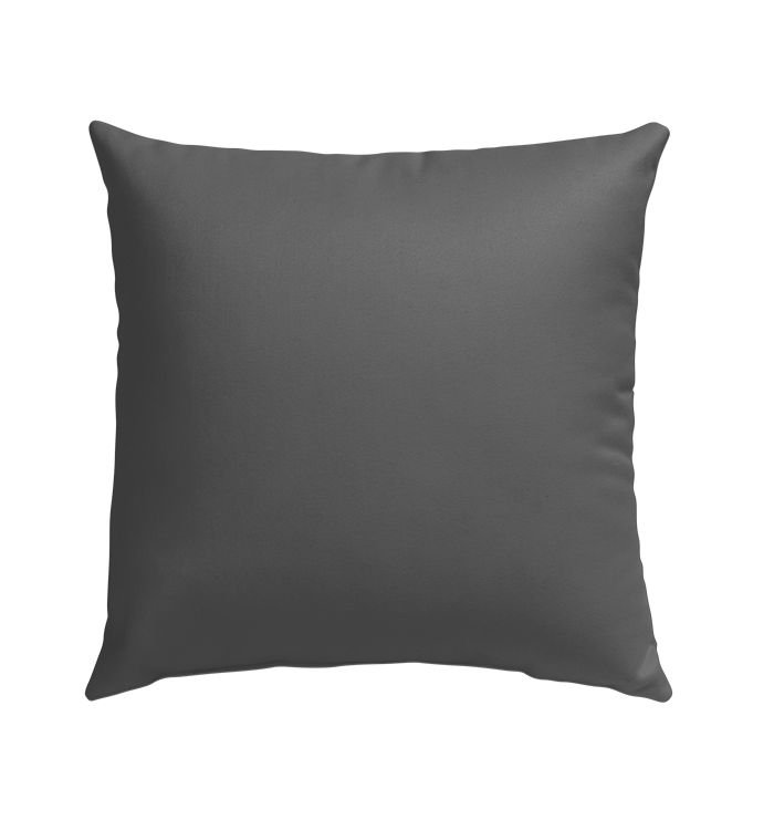 Vibrant Lemon Zest Outdoor Pillow on Patio Furniture