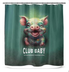Elegant CB3-96 shower curtain design enhancing bathroom decor.