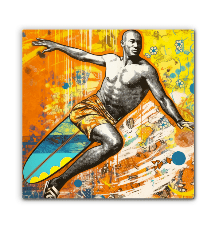 Surfing 5 12 art piece in interior design