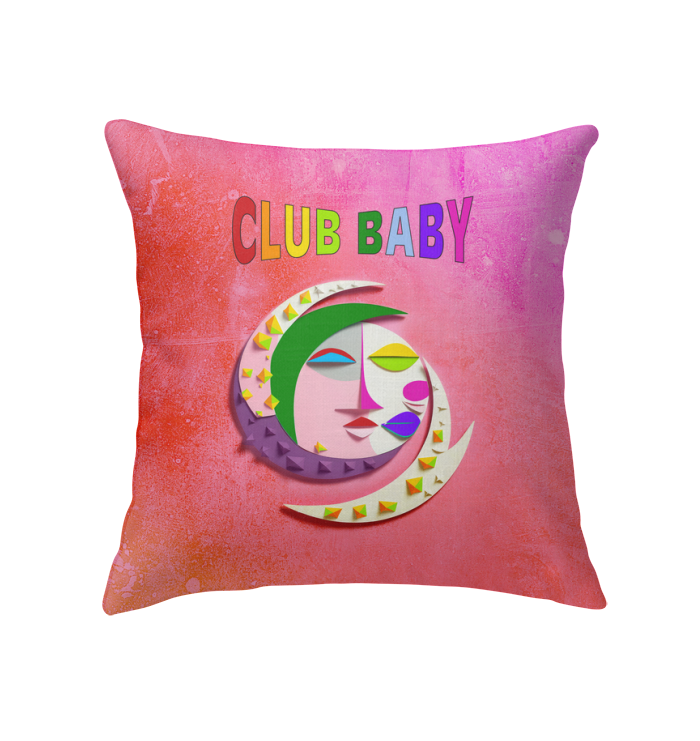 Thumbelina's Journey Indoor Pillow on a cozy living room sofa