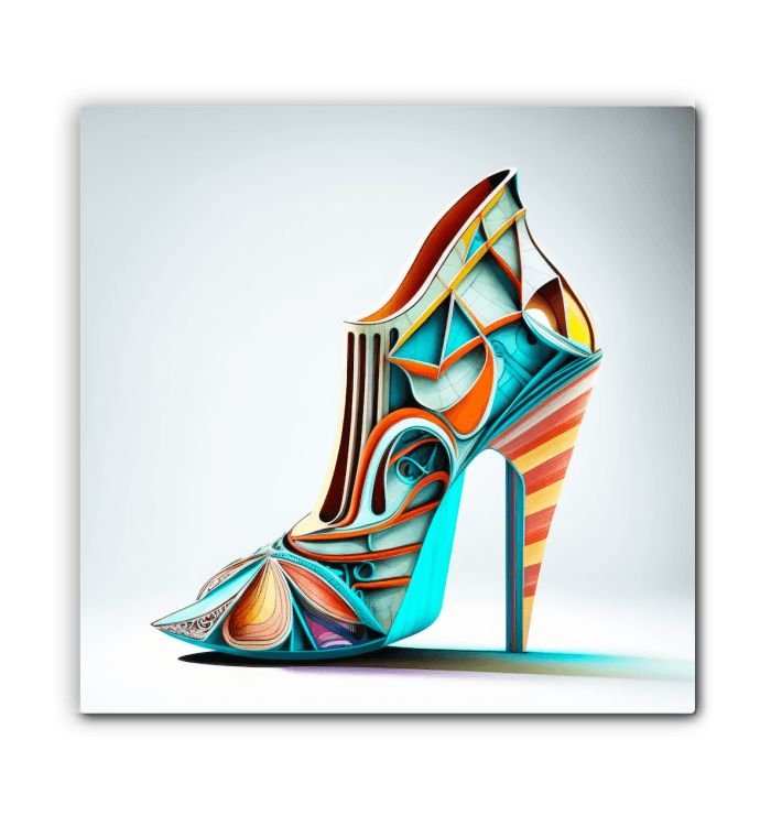 Tomorrow's Trendsetters - Futuristic Shoe Art - Beyond T-shirts