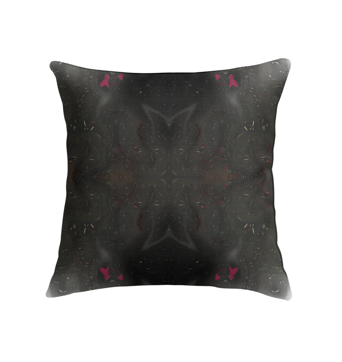 Elegant indoor pillow featuring nature-inspired design