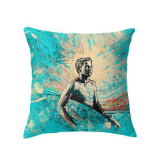 Beachside Beauty Indoor Pillow Find Your Coastal Escape - Beyond T-shirts