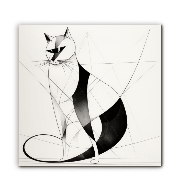 Graceful Tabby Lounge Art - Beyond T-shirts
