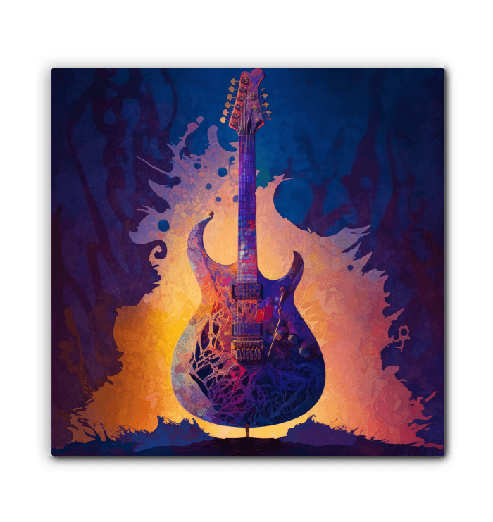 Symphony of Colors - Abstract Music Canvas - Beyond T-shirts