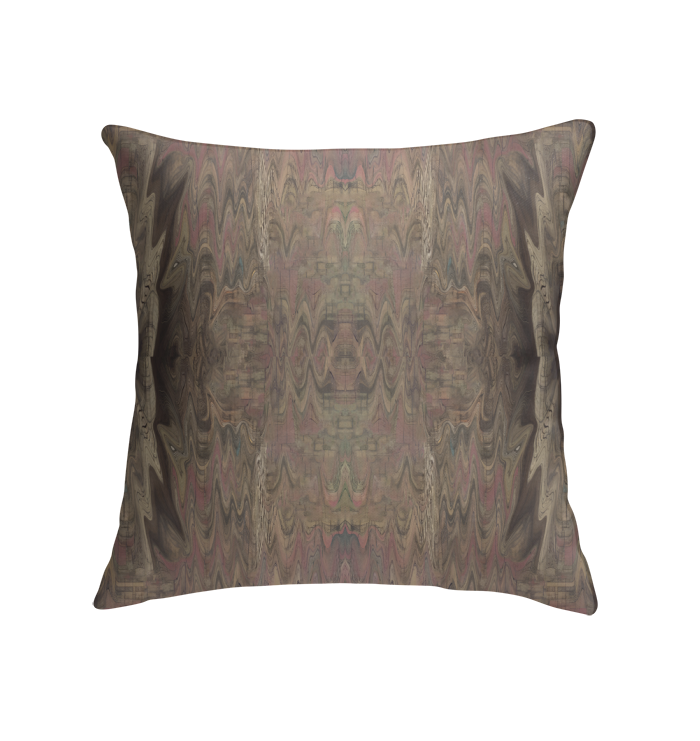 Elegant Blooming Bouquet design on decorative indoor pillow