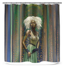 Majestic Mirage Shower Curtain with Elegant Design