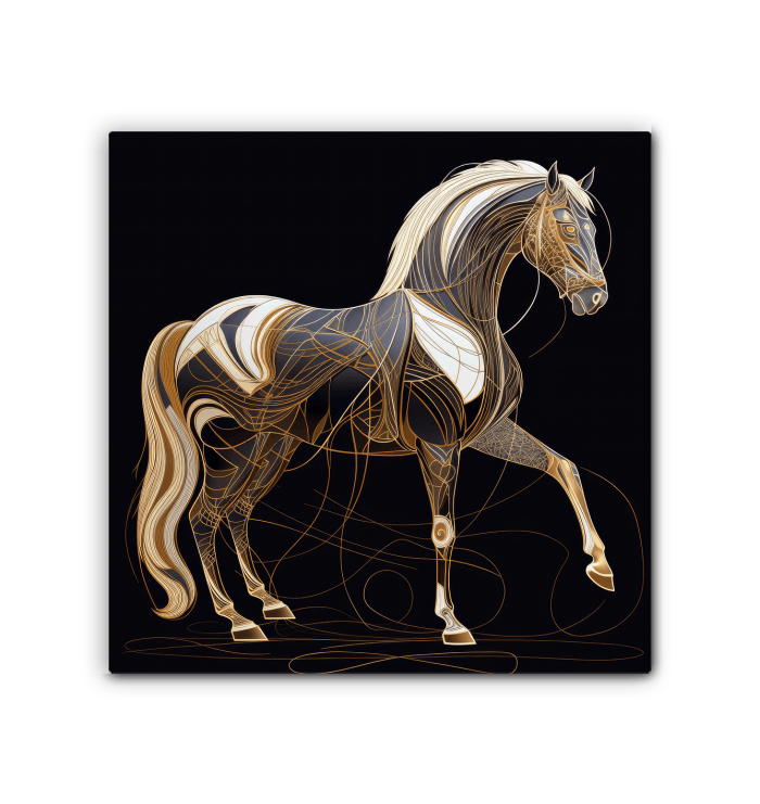 Majestic Horse Winter Snowfall - Beyond T-shirts