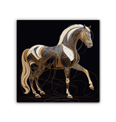 Majestic Horse Winter Snowfall - Beyond T-shirts