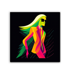 Graffiti Couture Fusion Canvas Print - Beyond T-shirts