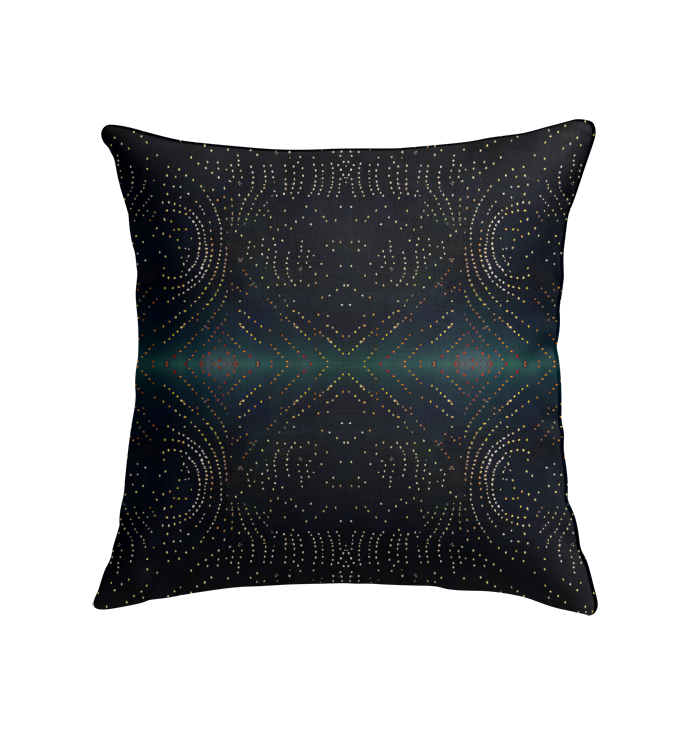 Modern Urban Sophistication indoor pillow in a chic room setting.