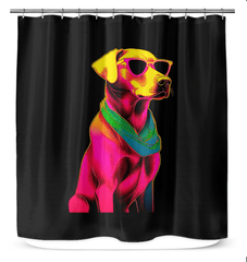 Doggie Dreamland Shower Curtain - Beyond T-shirts