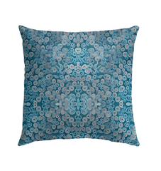 Elegant Dragon Lore Majesty pattern on outdoor pillow.