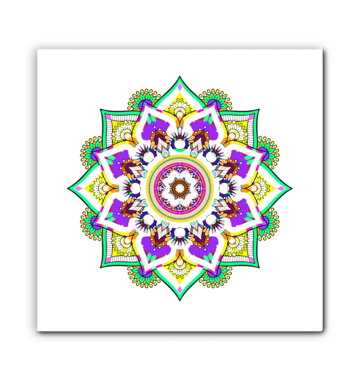 Mystical Mandala Moonlight Canvas - Beyond T-shirts