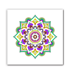 Mystical Mandala Moonlight Canvas - Beyond T-shirts