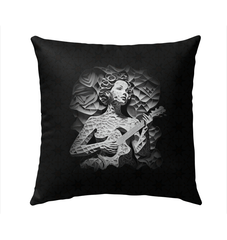 Harmonica Harmony Outdoor Pillow