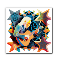 Tuneful Tunes Wrapped Canvas