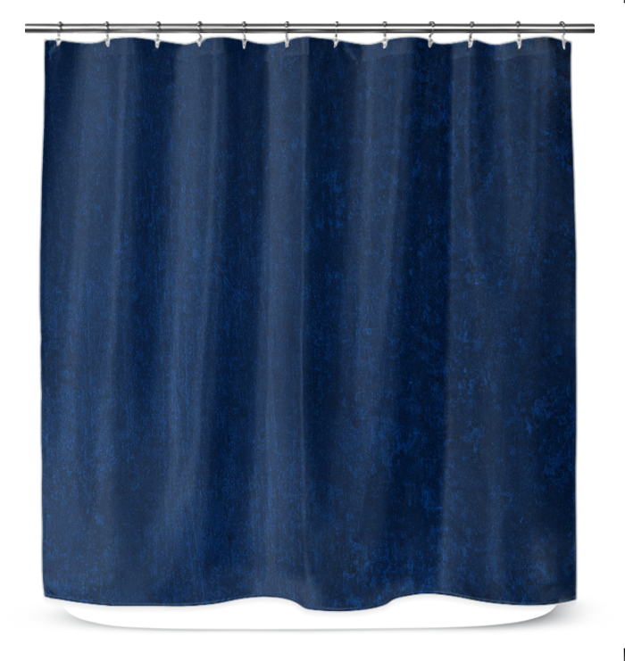 Platinum Glamour Shower Curtain